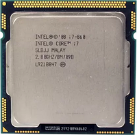 Процессор Intel Core i7 860 LGA 1156 (BX80605I7860) Б/У (D2)