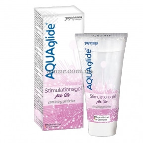 Гель-лубрикант AQUAglide stimulating з ефектом, що збуджує