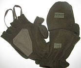 Перчатки-рукавички на риболовлю з товстого флісу