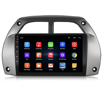 Магнітола для Toyota RAV4 2001-2005 на Android | Сенсорний екран, GPS, Bluetooth, камера заднього виду