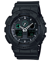 Мужские часы Casio G-Shock GA100MB-1A противоударные японские кварцевые