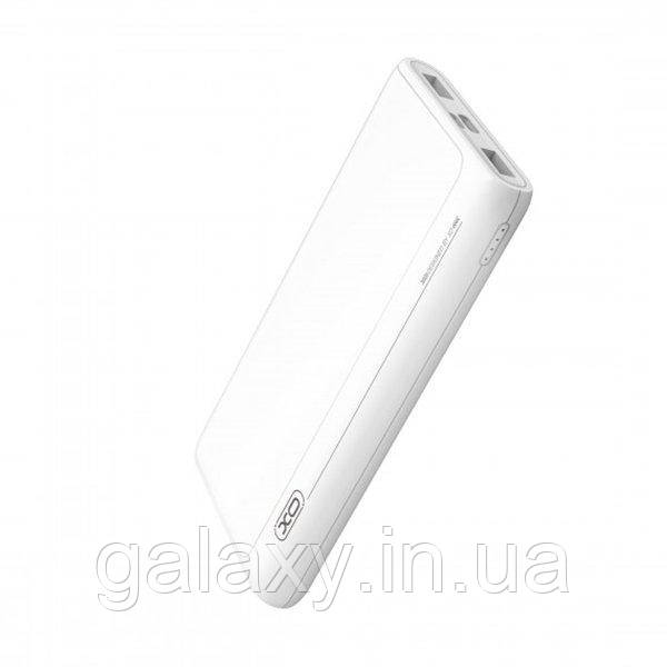 Повербанк  XO 10000mAh 2xUSB PR120 White
