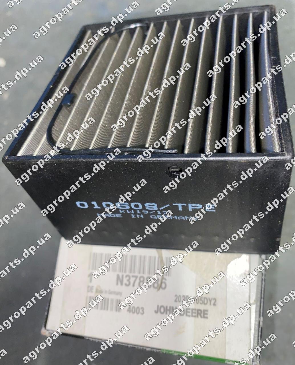 Фільтр N378886 паливний сепаратор FUEL FILTER, ELEMENT, 60 MIC з.ч. John Deere 01060S Separ 60мкм