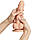Фалоїмітатор Strap-On-Me Sliding Skin Realistic Dildo Vanille — XL, ефект рухомої шкіри, фото 2
