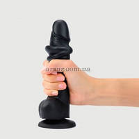 Фалоїмітатор Strap-On-Me Sliding Skin Realistic Dildo Black-S, ефект рухомої шкіри