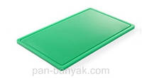 Доска кухонная Hendi НАССР зеленая 53х32,5 см h1,5 см пластик (826034)