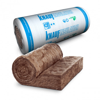 Утеплювач "Knauf" NATUROLL M 50 мм (21.84 м кв.) (1,20 м х 9.1 м х 2 шт.)
