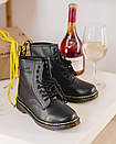 Черевики чоловічі чорні демісезонні Dr.Martens 1460 (02892), фото 4