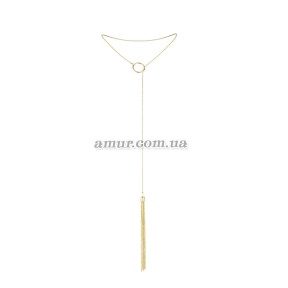 Ланцюжок для тіла Bijoux Indiscrets Magnifique Tickler Pendant Chain, золотистий