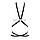 Портупея з екошкіри Bijoux Indiscrets Maze Multi-Way Body Harness, фото 3