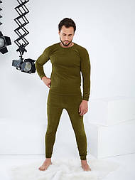 Чоловіча тепла натільна термобілизна термокостюм на флісі в розмірі 58-60