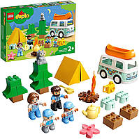 Конструктор LEGO DUPLO  Сімейний кемпінг 30 деталей (10946), фото 4