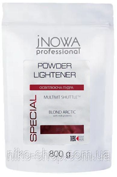 Сяюча пудра "jNOWA Professional" Blond Arctic 800 гр