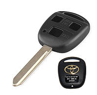 Корпус классического авто ключа Toyota лезвие TOY 47, 3 кнопки