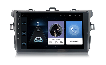 Магнітола для Toyota Corolla 2007-2013 на Android | Сенсорний екран, GPS, Bluetooth, камера заднього виду