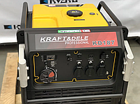 Бензиновий Інвенторний електрогенератор KRAFT & DELE 8kW KD187, фото 4