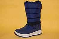 Дитяче зимове взуття Термовзуття B&G Україна 211601 Для дівчаток Синій Розмір
