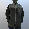 Тепла флісова кофта 280 г/м2 розміри XS-4XL, Олива / Тактична кофта для військових / Фліска для ЗСУ, фото 5