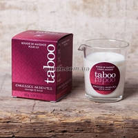 Масажна свічка Massage candle Taboo Caresses Ardentes