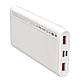 Повербанк XO 10000mAh 2xUSB PD 22.5W PR126 White, фото 4