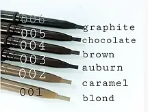 Олівець для брів Micro slim brow liner ультратонкий Bogenia 004 brown