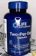 Вітаміни та мінерали Life Extension Two-Per-Day Tablets 120 таблеток