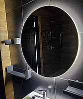 Круглое зеркало Д400 для ванной комнаты.