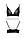 Еластичний топ із мереживом Passion PS001 TOP, чорний M, фото 4