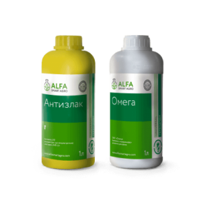 Гербіцид АНТИЗЛАК (д.р. клетодим, 240 г/л.) Антизлак 5л. + Омега Екстра 5л. ALFA Smart Agro, фото 1