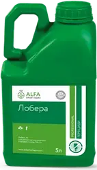 Гербіцид ЛОБЕРА (д.р.: хізалофоп-п-етил, 150 г/л), тара - 5 л ALFA Smart Agro
