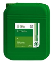 Гербицид ОТАМАН (д.в.:изопропиламинная соль глифосата, 480 г/л), тара - 20л. ALFA Smart Agro