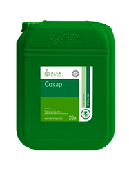 Гербіцид СОКАР (д.р.:гліфосат кислота,436г/л, в формі амонійної солі), тара - 20л. ALFA Smart Agro