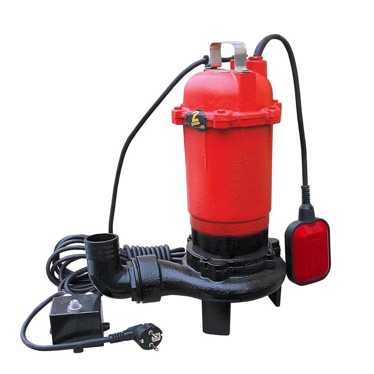 Насос фекальний з ріжучим механізмом Optima WQ10-12G 1,3кВт Baumar - Завжди Вчасно, фото 1