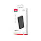 Повербанк XO 10000mAh 1хUSB QC PR143 Black, фото 3