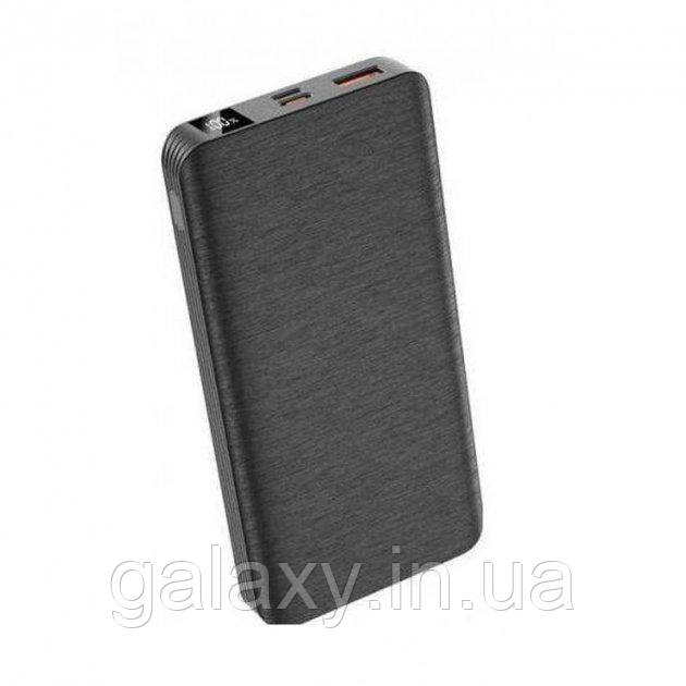 Повербанк XO 10000mAh 1хUSB QC PR143 Black