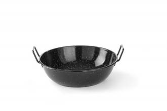 Миска Hendi Paella кругла порційна d17 см емальована сталь (622827)