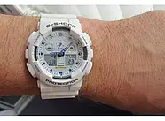 Чоловічий годинник Casio GA-100A-7AER протиударні японські кварцові, фото 7