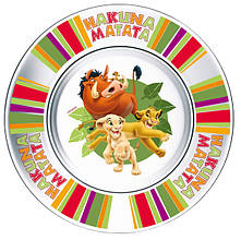 Тарілка Гусак Кришталевий Король Лев d19,6 см (16с1914/4ДЗ Король Лев)