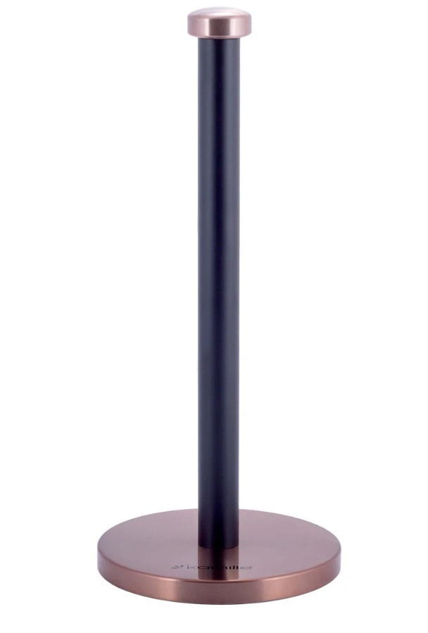 Тримач для паперового рушника Kamille d15 см h34 см метал (0181A K), фото 1