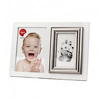 Фоторамка для дитячої фотографії та відбиток долоні або ступні малюка "Baby Print" від іспанського бренду Balvi