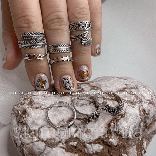 Купить Кольца реквизит для фото ногтей маникюра, цена 95 грн — Prom.ua ...