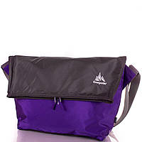 Женская спортивная сумка через серое плечо с фиолетовым ONEPOLAR W5637-violet