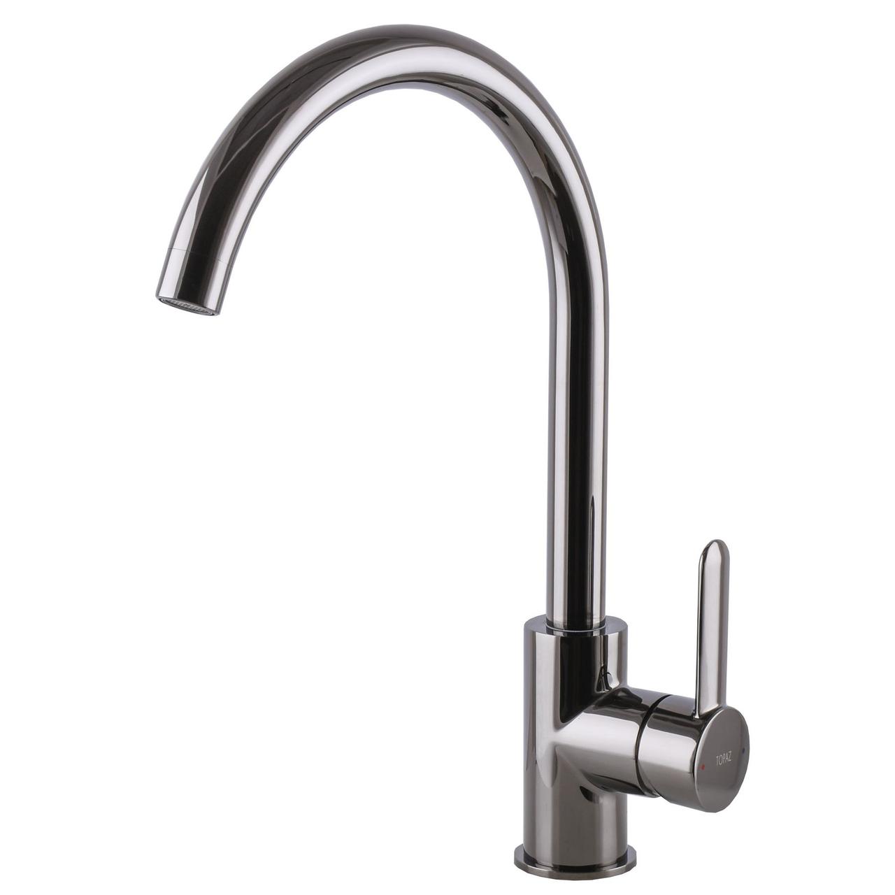 Змішувач для кухні TOPAZ CORSICA TC 8809-H48-GB- cartridge D35 шланги TAQ-M1055, титан блиск PVD Baumar - Завжди Вчасно, фото 1