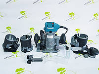 Фрезер Makita RT0700C 6-8мм 4 в 1 две базы / Гарантия / Сборка Румыния