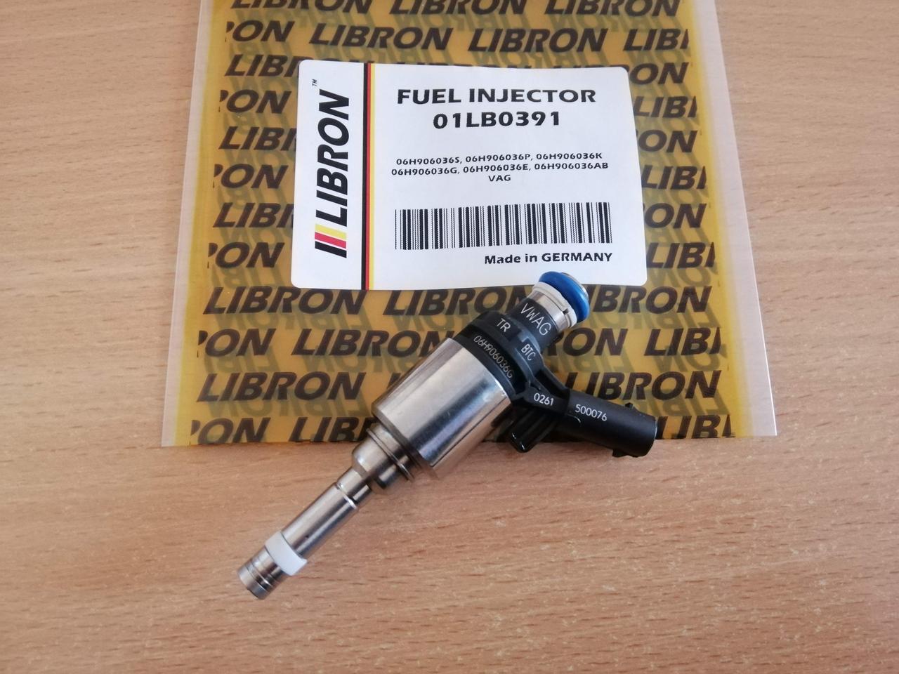 Форсунка паливна Libron 01LB0391 (06H906036S,  06H906036P, 06H906036G,  06H906036E, 06H906036AB - VAG)