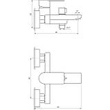 Змішувач для ванни TOPAZ SARDINIA TS 08131-H19N Baumar - Завжди Вчасно, фото 8