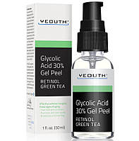 Гель-пілінг Yeouth Glycolic Acid 30% Gel Peel Retinol Green Tea 30 мл