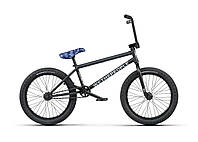 Велосипед BMX 20" WeThePeople CRYSIS 21" рама, черный матовый 2021, трюковый бмх с стальной рамой