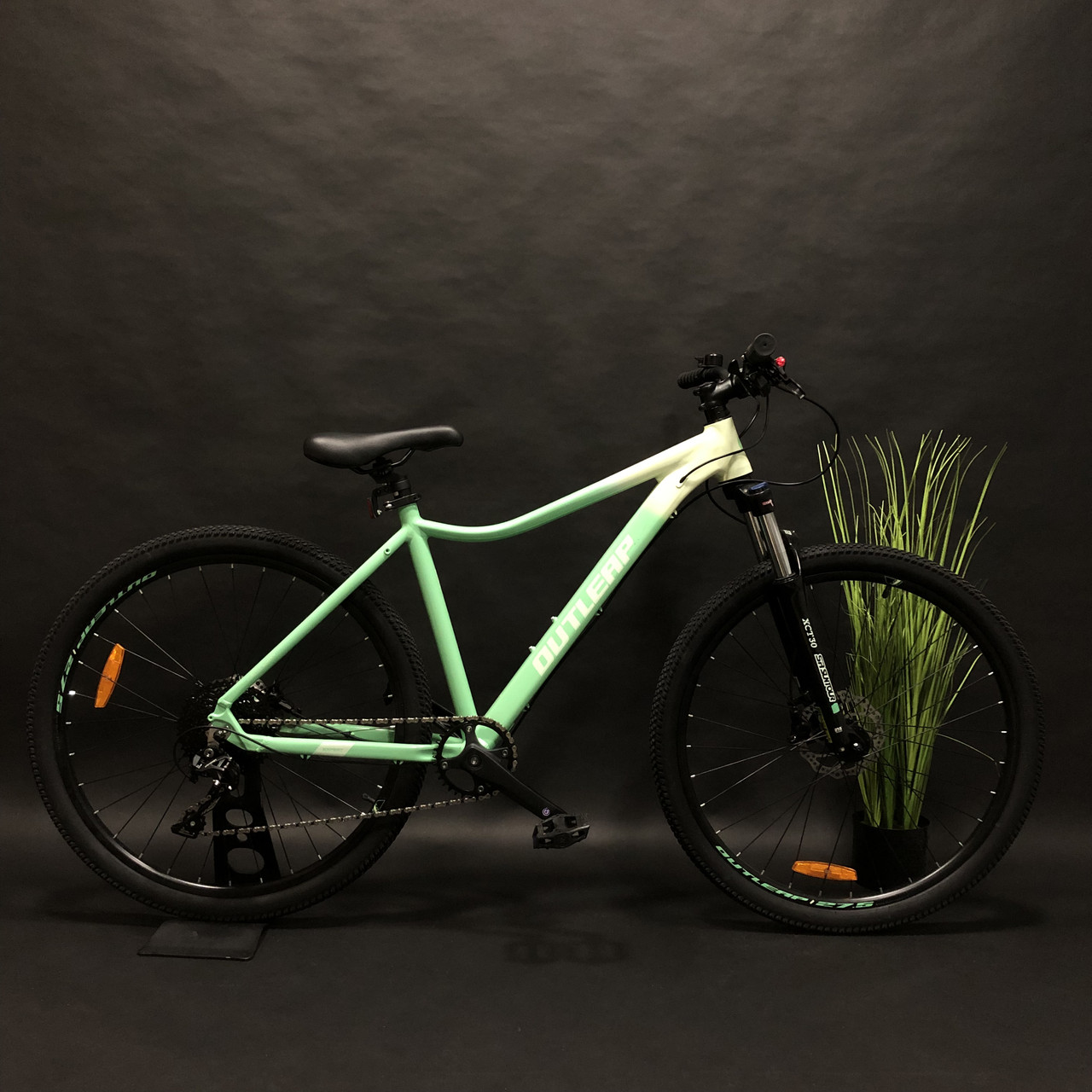 Велосипед жіночий 27,5" Outleap Grace Expert M 2022, зелений, фото 1