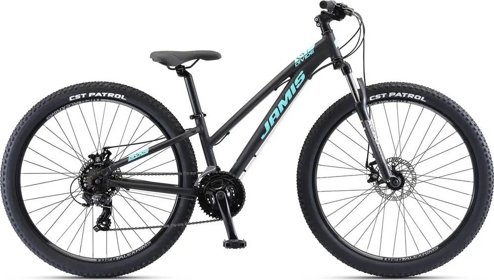 Велосипед жіночий 27,5" Jamis Divide Step-Over 14", чорний 2021, фото 1
